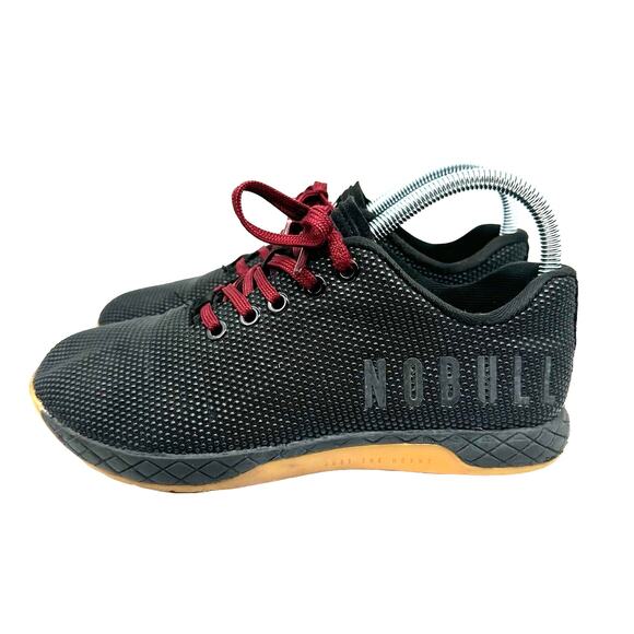 NOBULL Black Training Crossfit Lifting Sneaker Womens Size 6.5 Athletic Workout - Picture 1 of 16